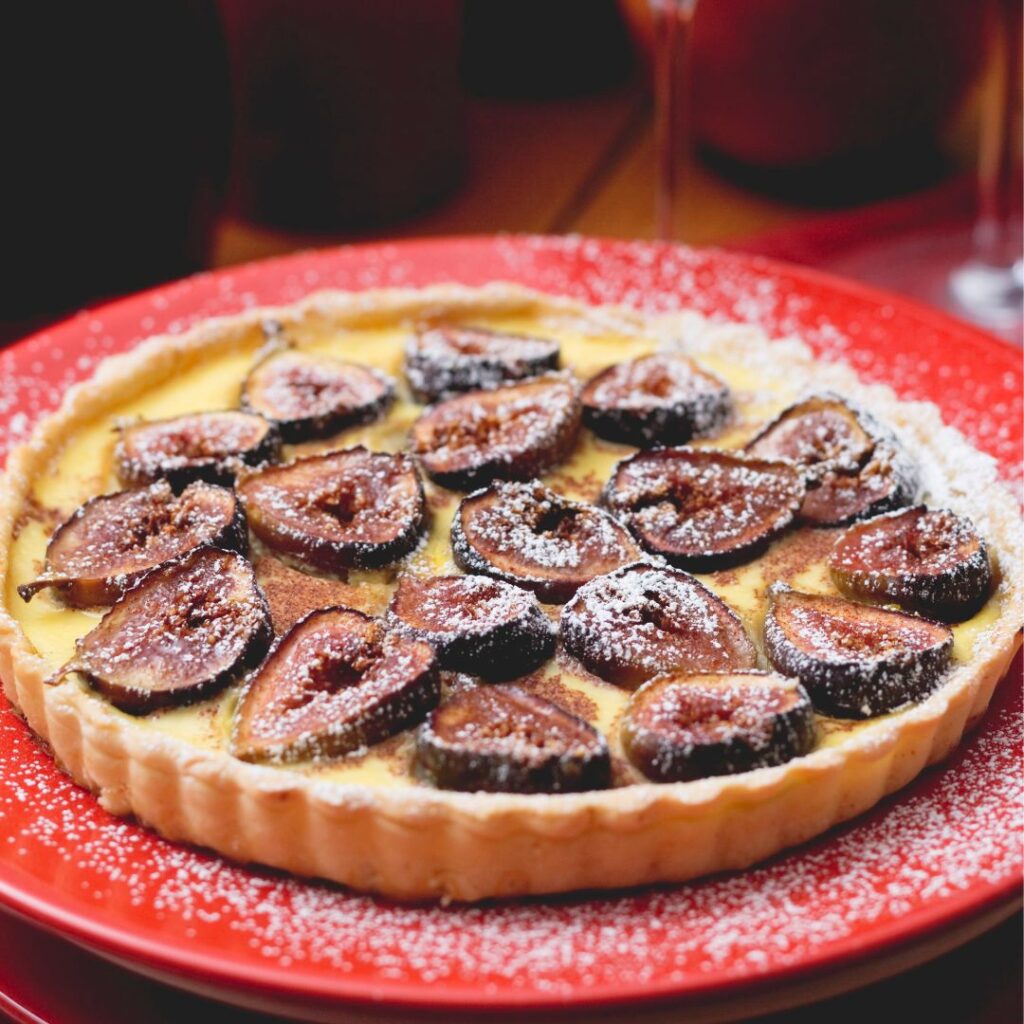 tarte aux figues fraîches