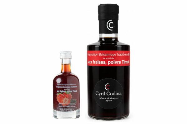 balsamique-fraises-timut-vinaigrerie-codina