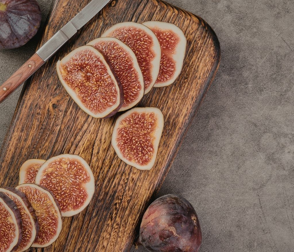 Carpaccio figues et parmesan-vinaigres-codina-artisanat-recettes-lagrasse