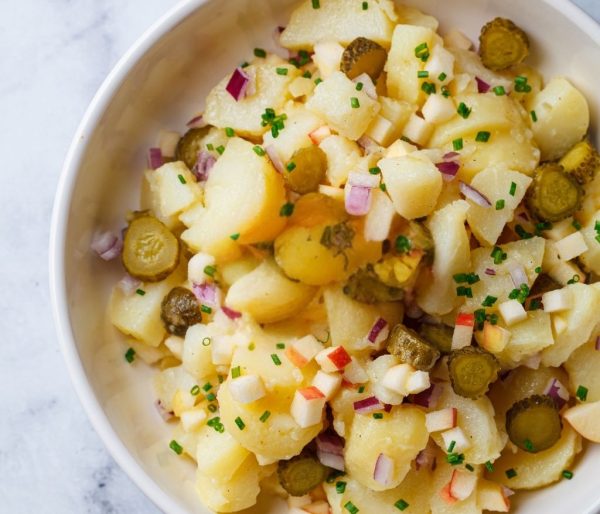 Pommes de terre en salade-vinaigres-codina-artisanat-recettes-lagrasse