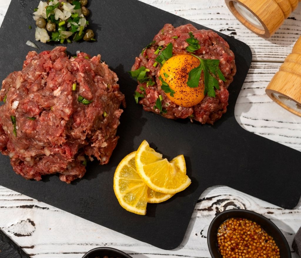 Tartare de bœuf aux agrumes-vinaigres-codina-artisanat-recettes-lagrasse