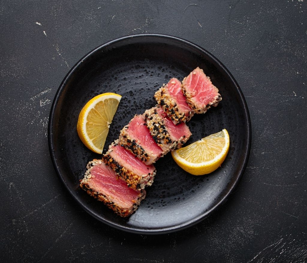 Tataki de thon-vinaigres-codina-artisanat-recettes-lagrasse