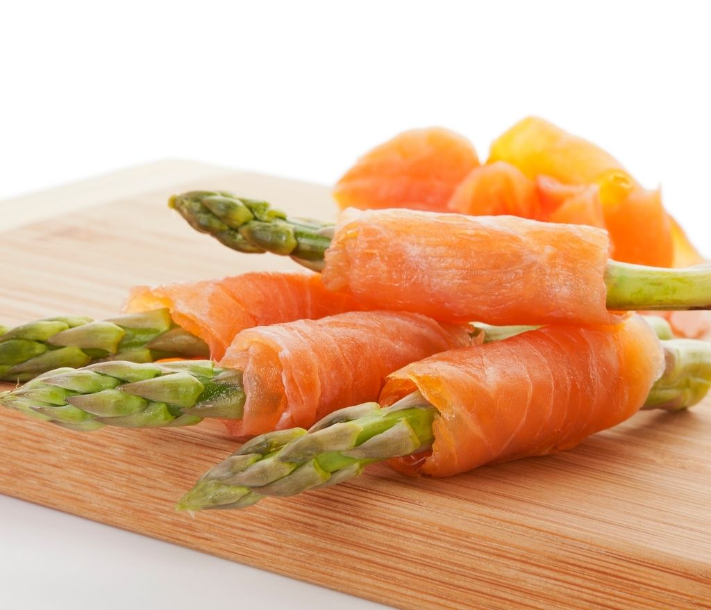 asperges-et-saumon-fume-vinaigres-codina-artisanat-recettes-lagrasse