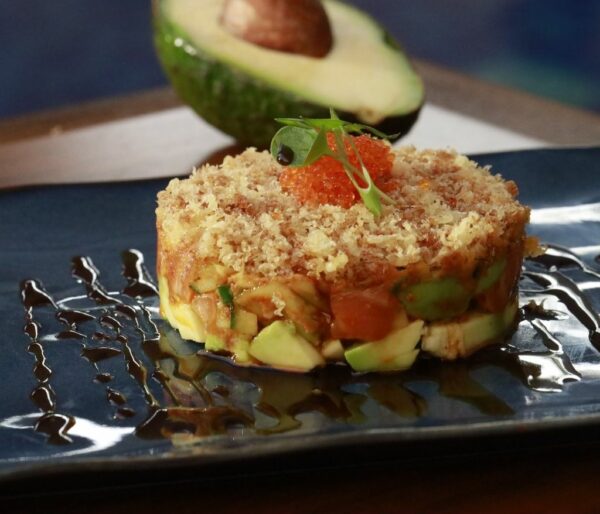 Tartare de saumon-vinaigres-codina-artisanat-recettes-lagrasse