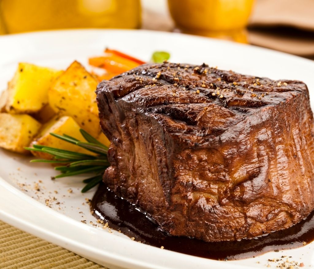 Filet mignon miel balsamique-vinaigres-codina-artisanat-recettes-lagrasse-