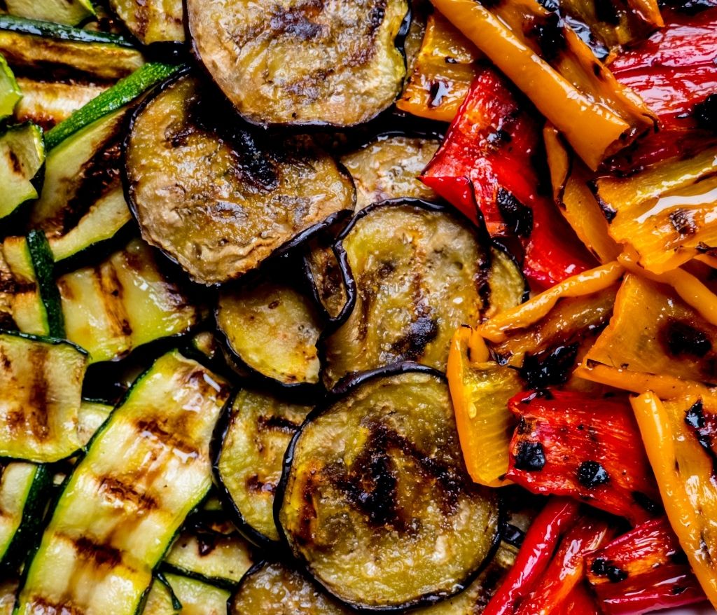 Légumes grillés-vinaigres-codina-artisanat-recettes-lagrasse-