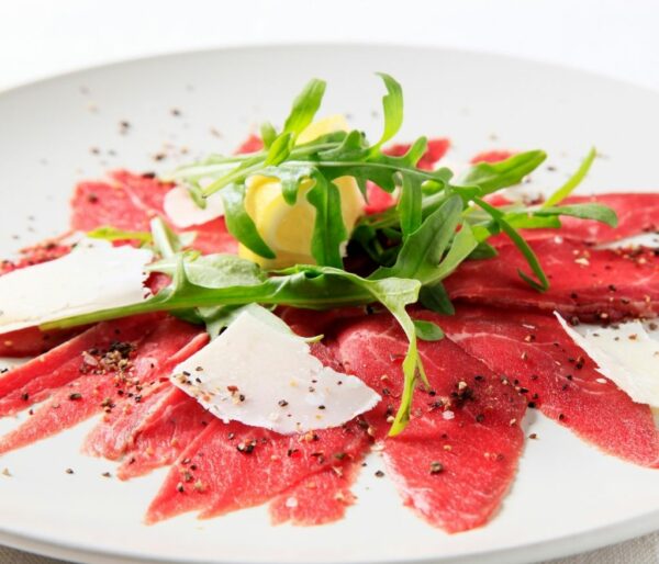 carpaccio de bœuf-vinaigres-codina-artisanat-recettes-lagrasse-