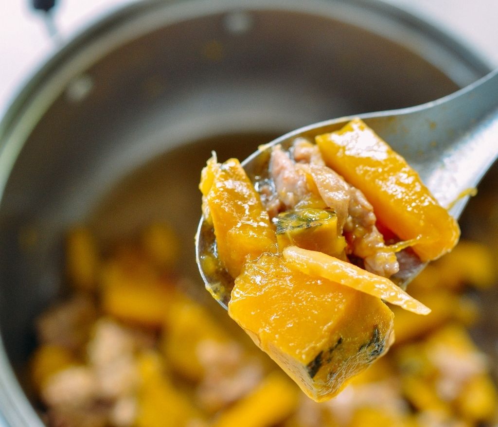 poêlée de potiron-vinaigres-codina-artisanat-recettes-lagrasse-