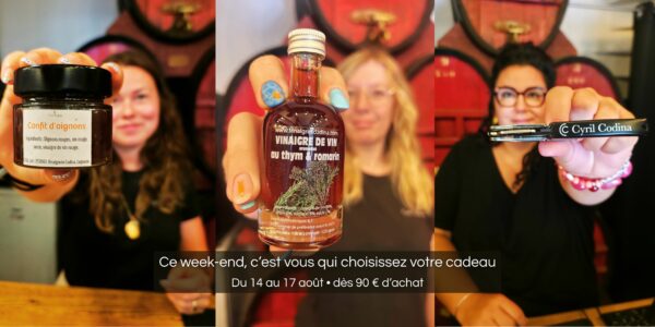Bannière newsletter choisissez votre cadeau