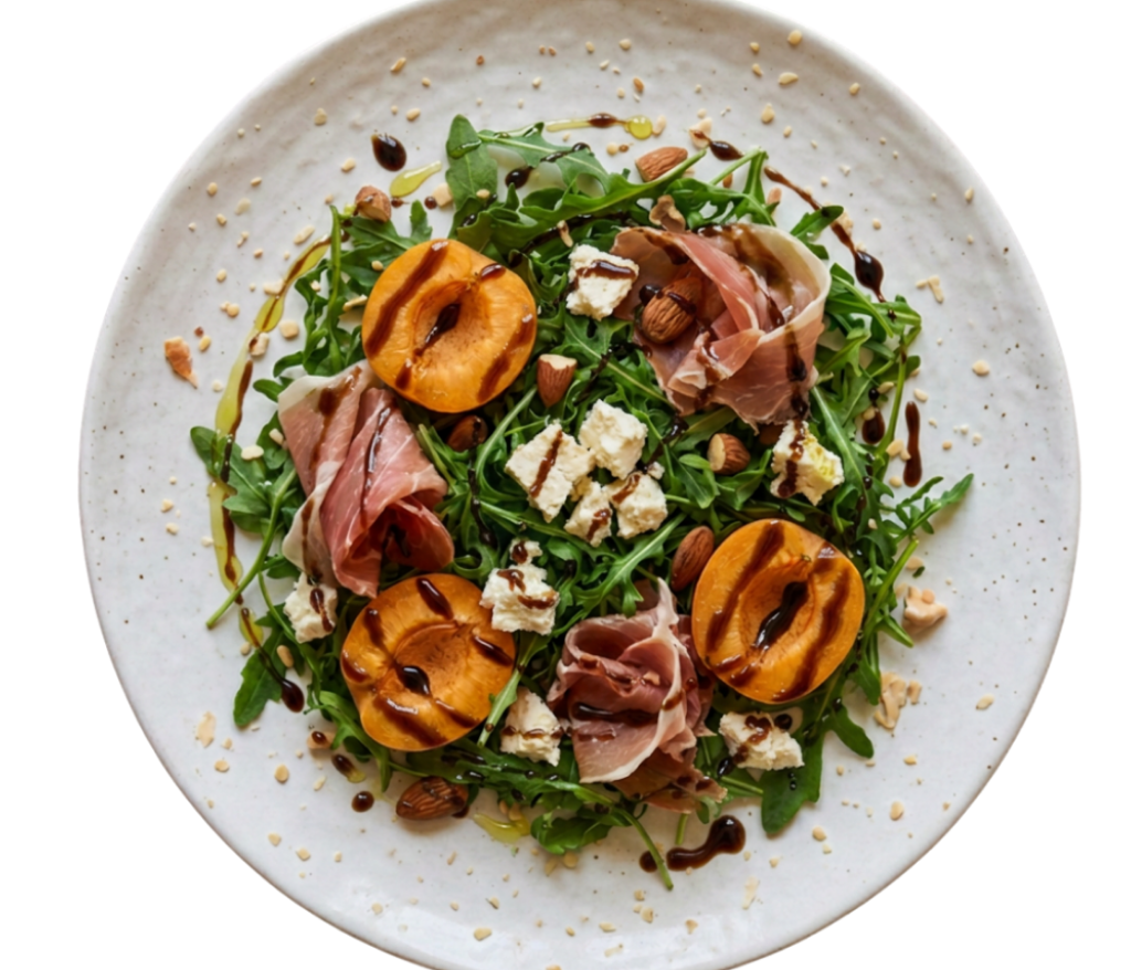 salade-abricot-feta-vinaigres-codina-artisanat-recettes-lagrasse
